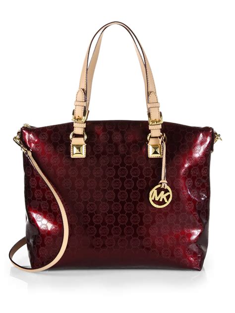 michael kors bordeaux bag